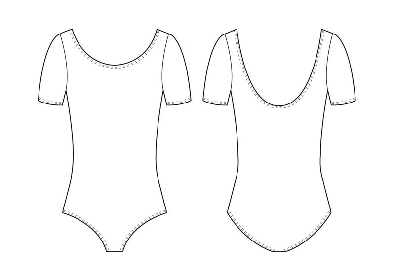 Bloch Dance Girls Ballet Short Sleeve Leotard, Light Pink, 6X-7 - Image 2